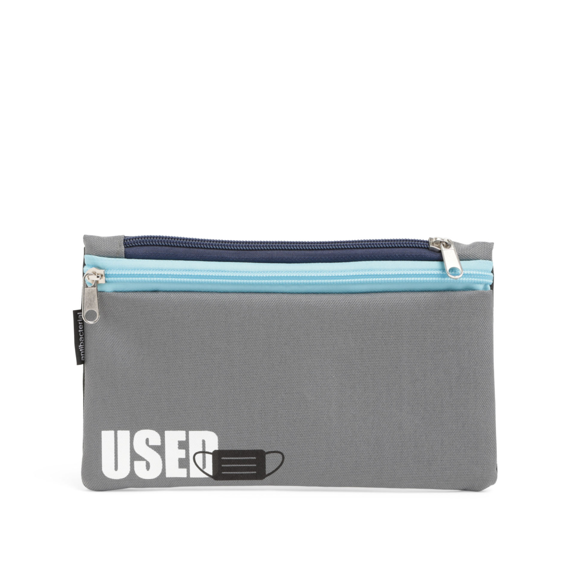 Porta mascherine chirurgiche con doppia tasca, , large