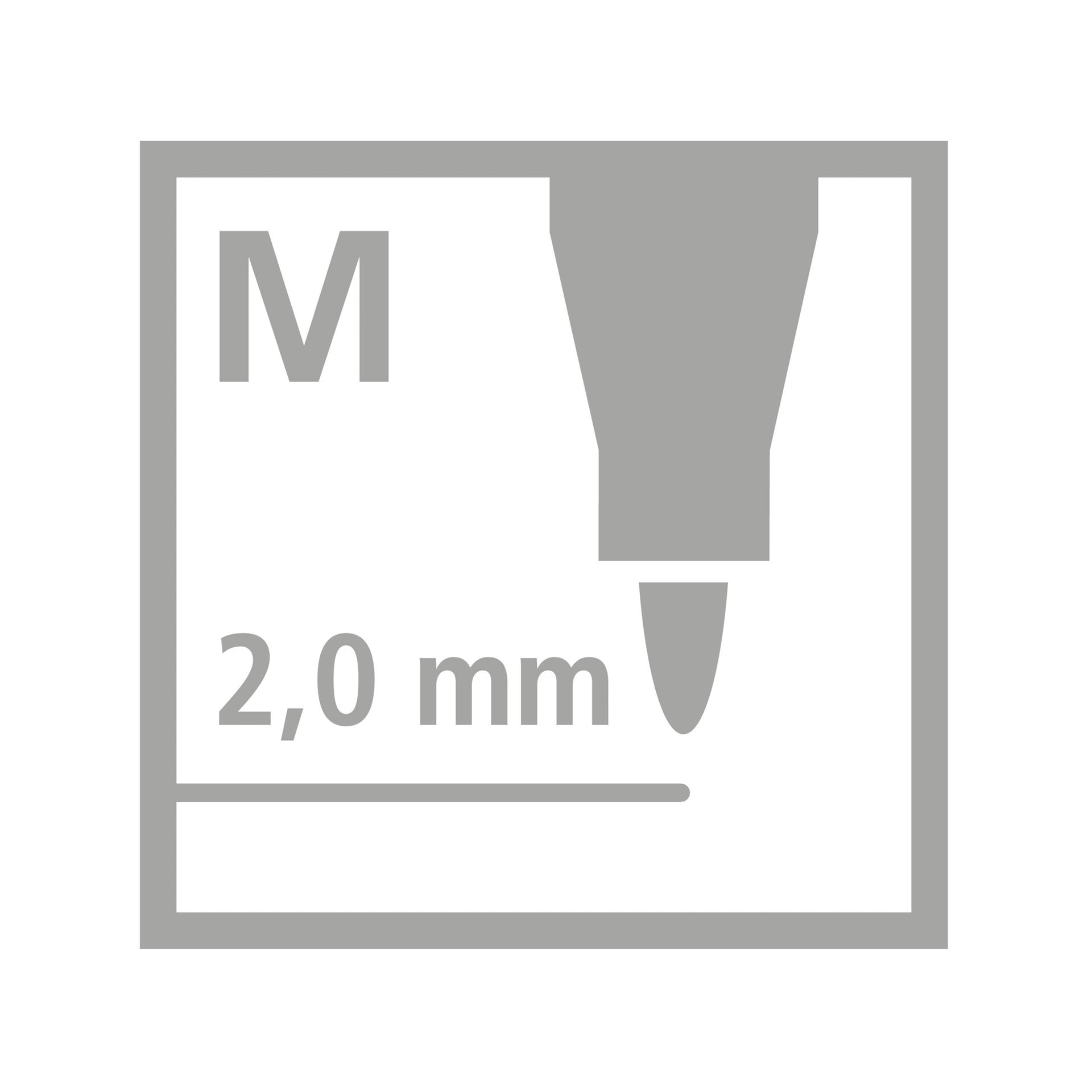 Pennarello - STABILO power - Punta Media - Astuccio da 30 - Colori assortiti, , large