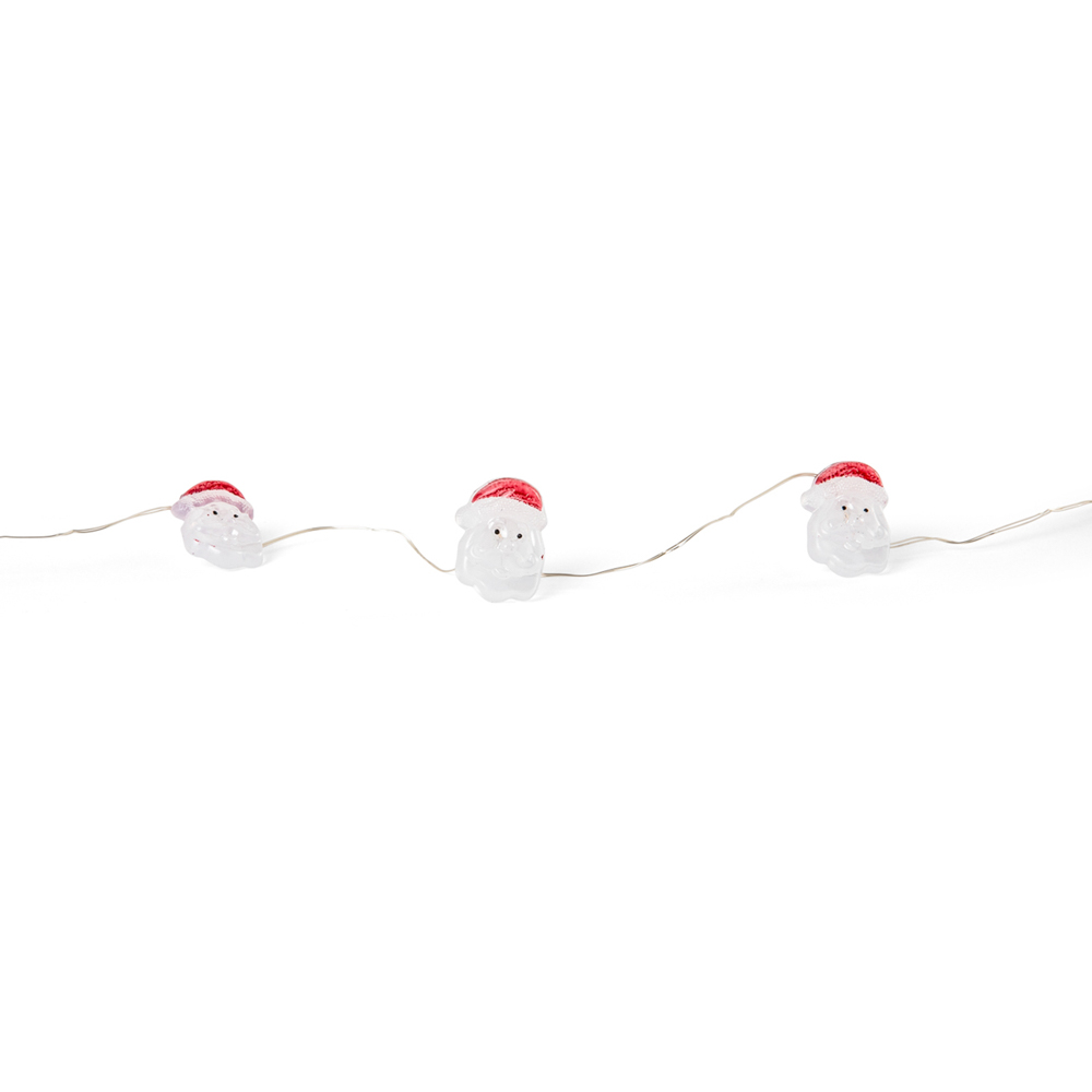 Ghirlanda di Natale con 20 luci led a batteria, , large
