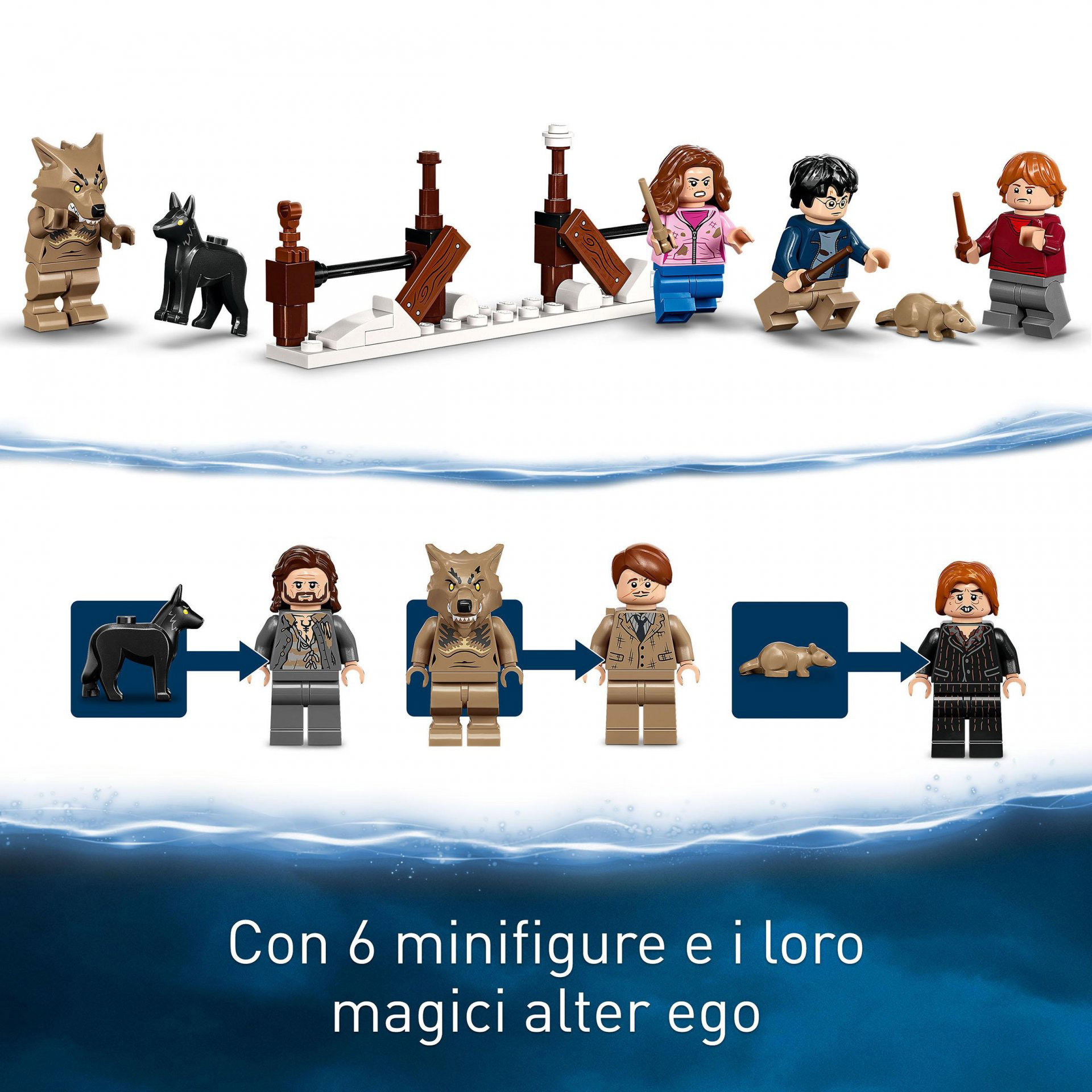 LEGO Harry Potter La Stamberga Strillante e il Platano Picchiatore, Mondo Magico 76407, , large