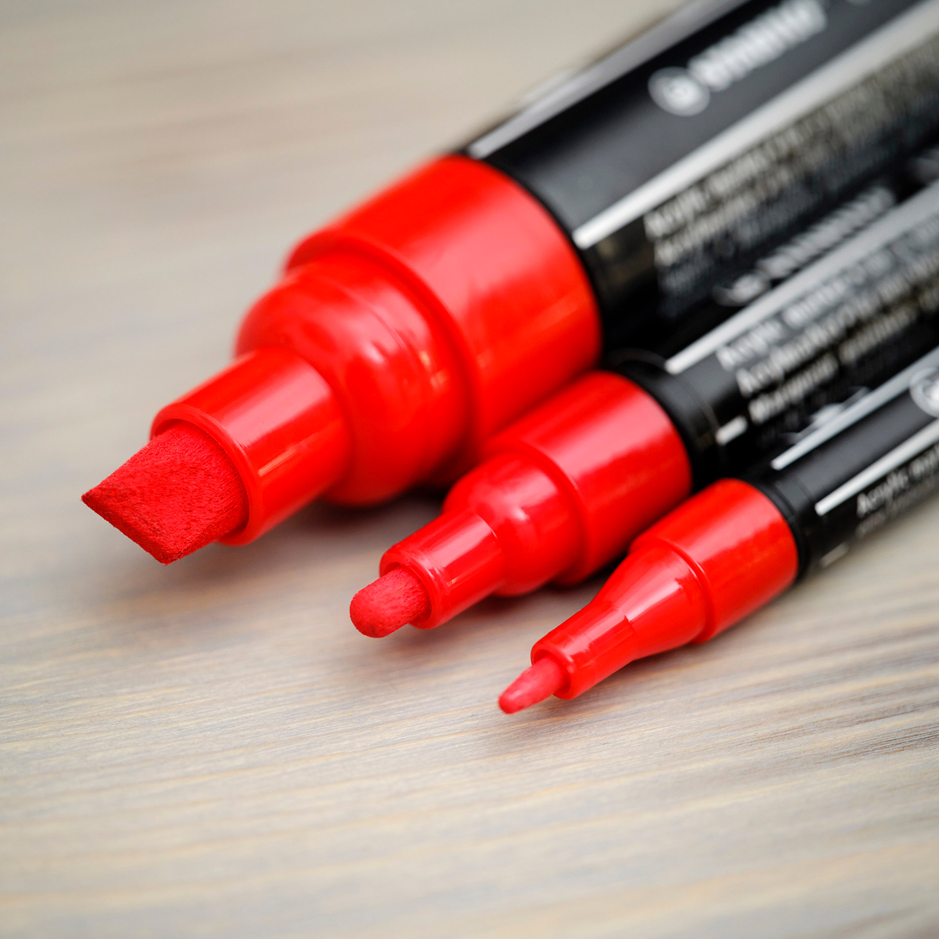 STABILO FREE Acrylic - T300 Punta rotonda 2-3mm - Confezione da 5 - Giallo, , large