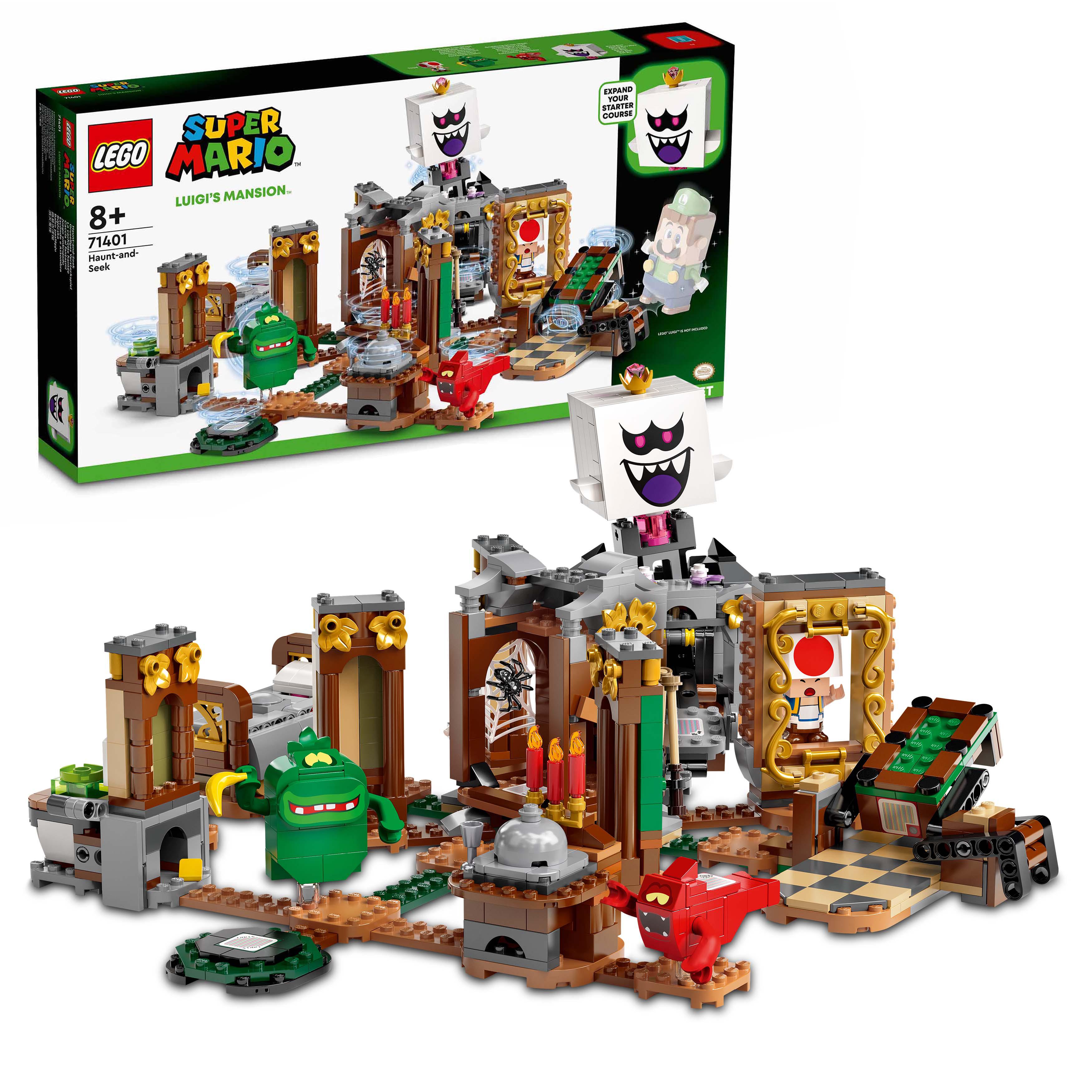 LEGO Super Mario Caccia ai Fantasmi di Luigi's Mansion - Pack di Espansione, Se 71401, , large
