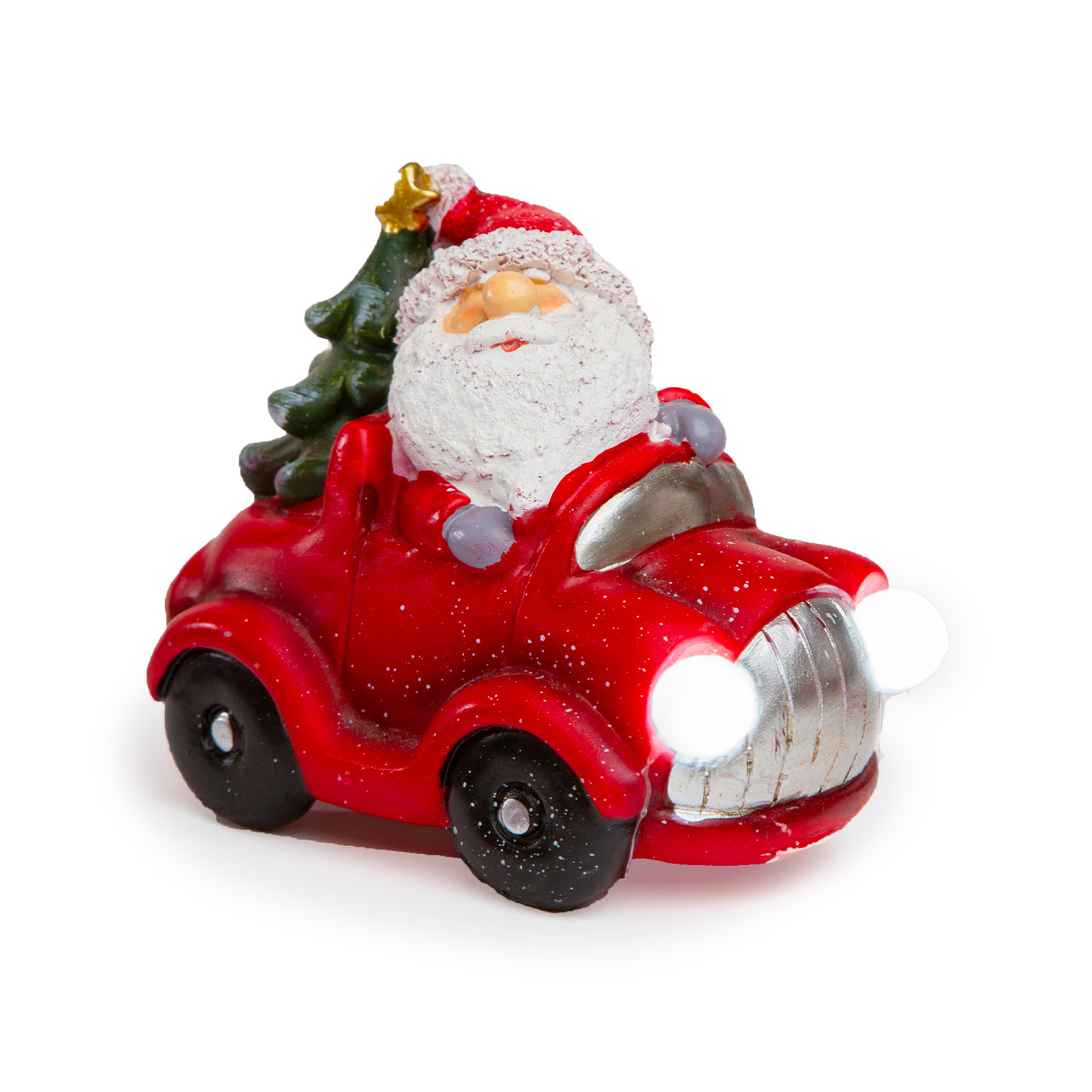 Auto decorativa con fari luminosi, , large