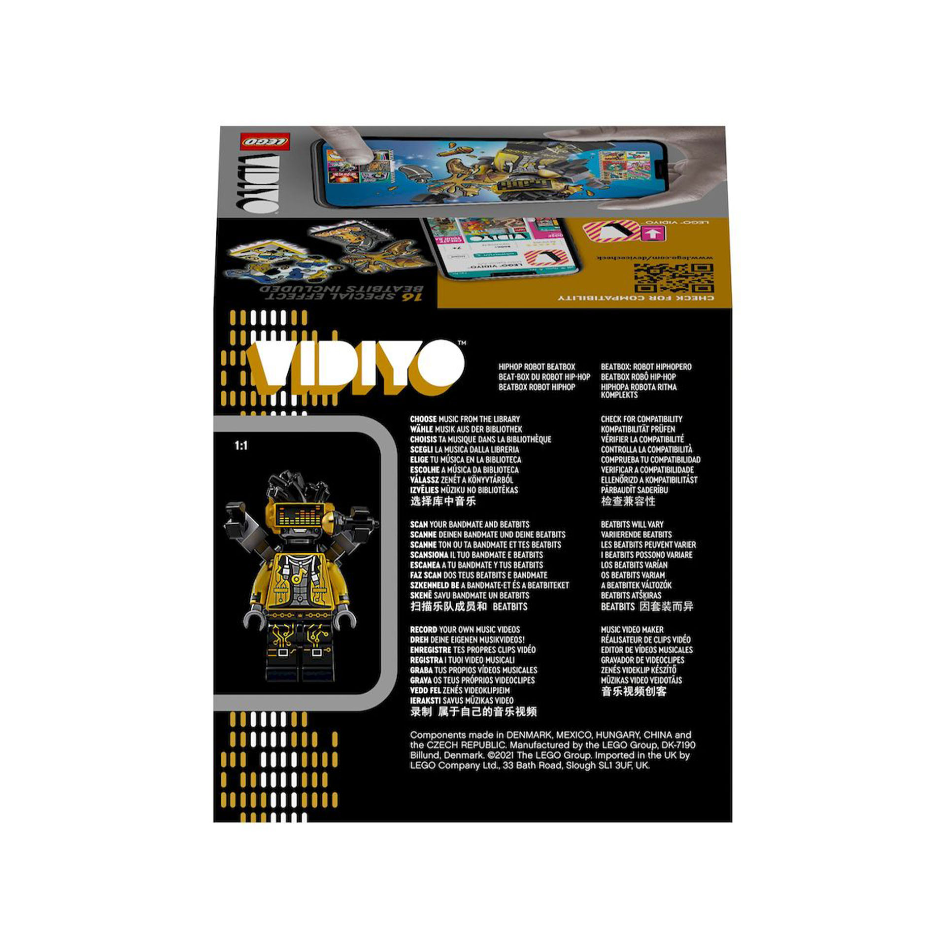 LEGO VIDIYO HipHop Robot BeatBox  43107, , large