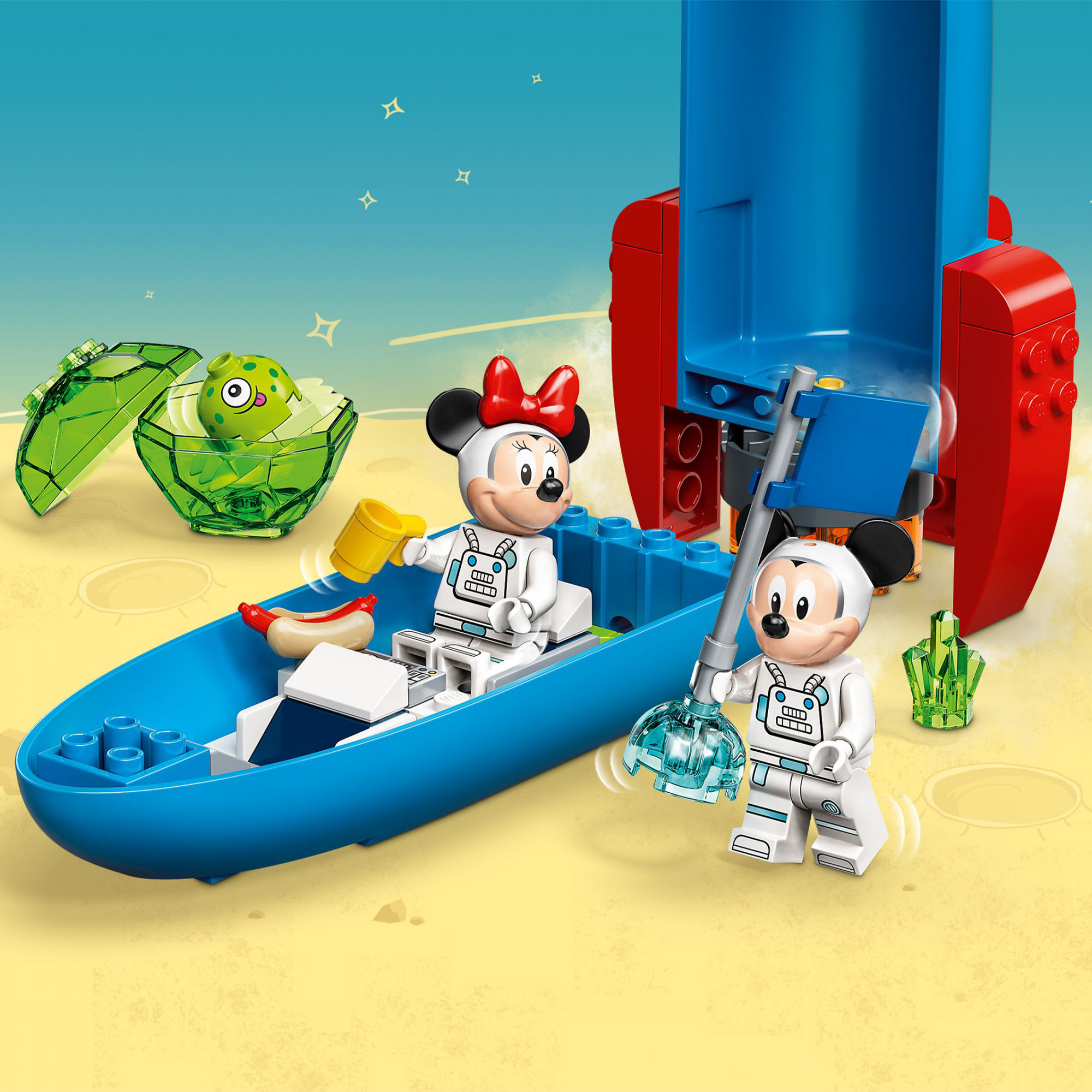 Il razzo spaziale di Topolino e Minnie 10774, , large
