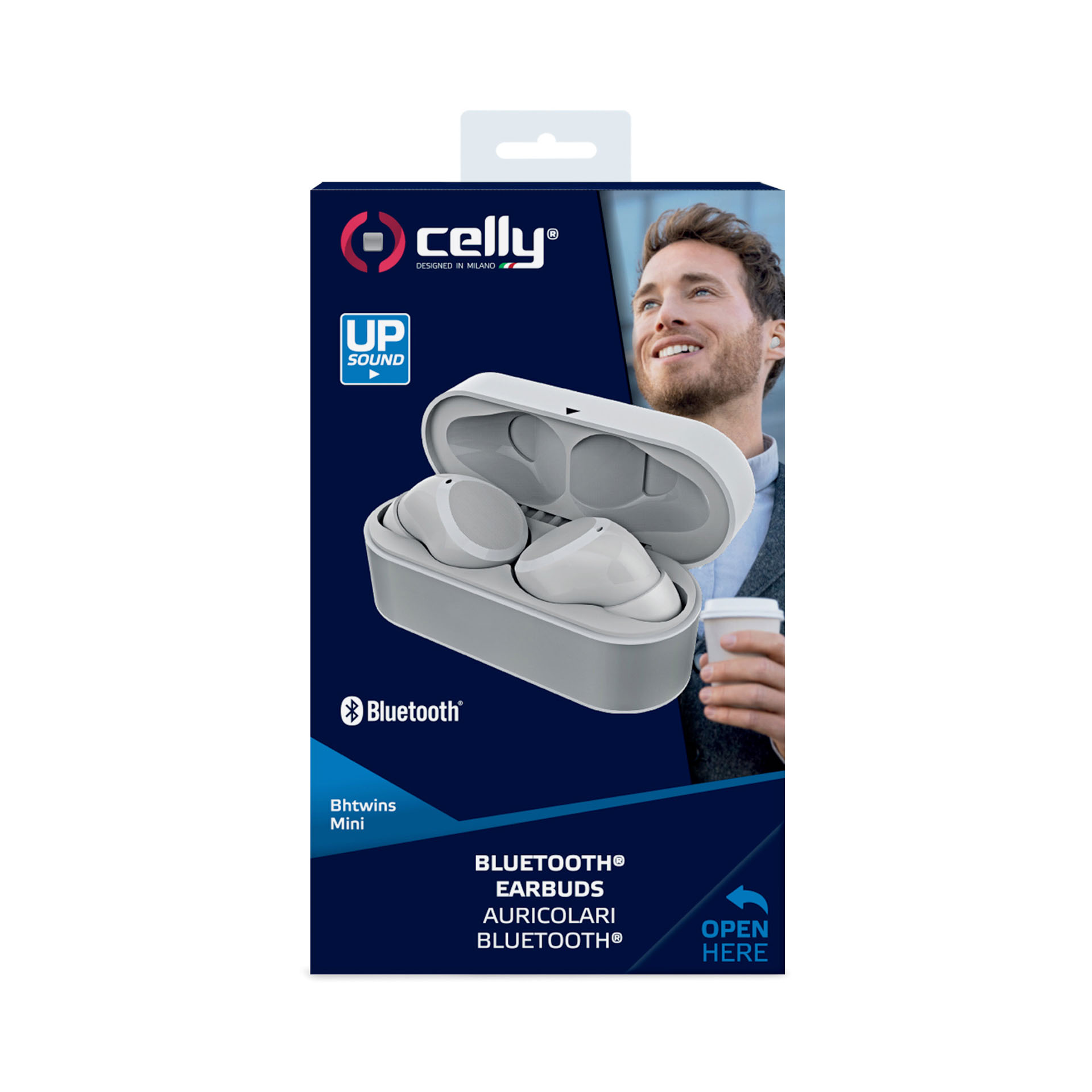 Auricolari Bluetooth Celly Twins Mini, , large