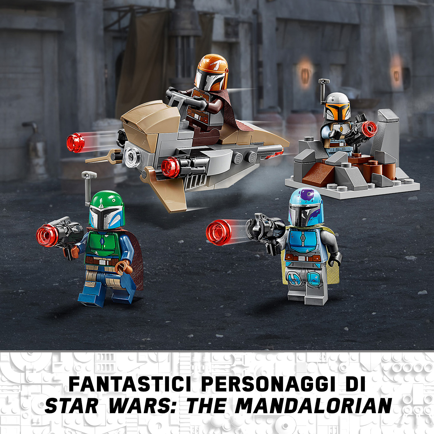 Battle Pack Mandalorian 75267, , large