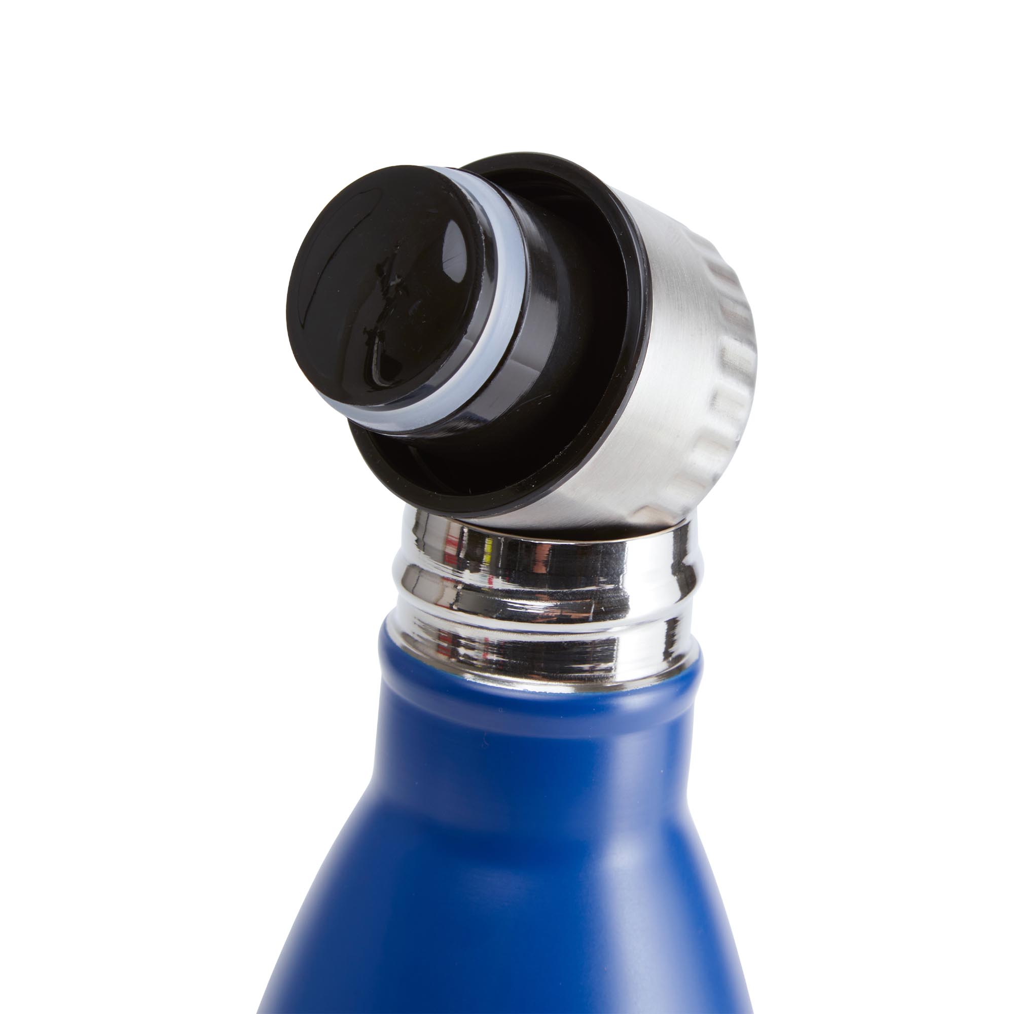 Bottiglia termica in acciaio inox 750 ml, colore blu, , large