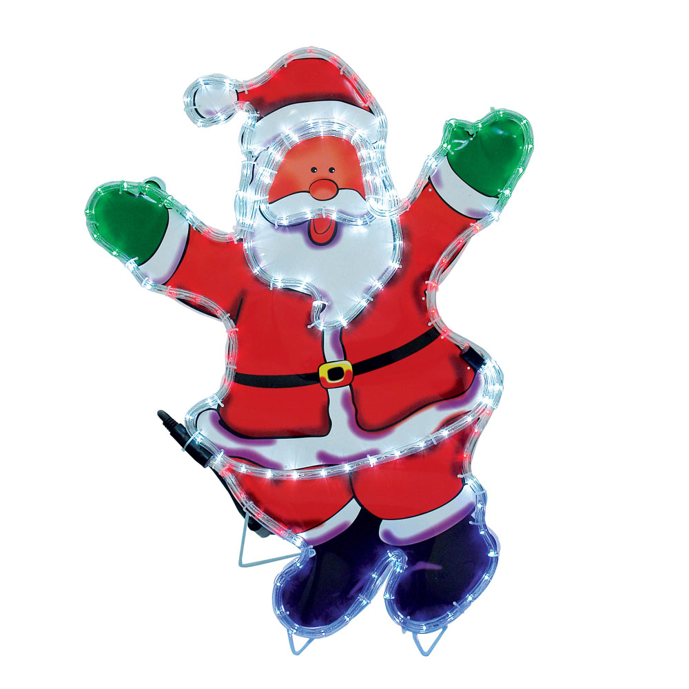 Babbo Natale luminoso, , large