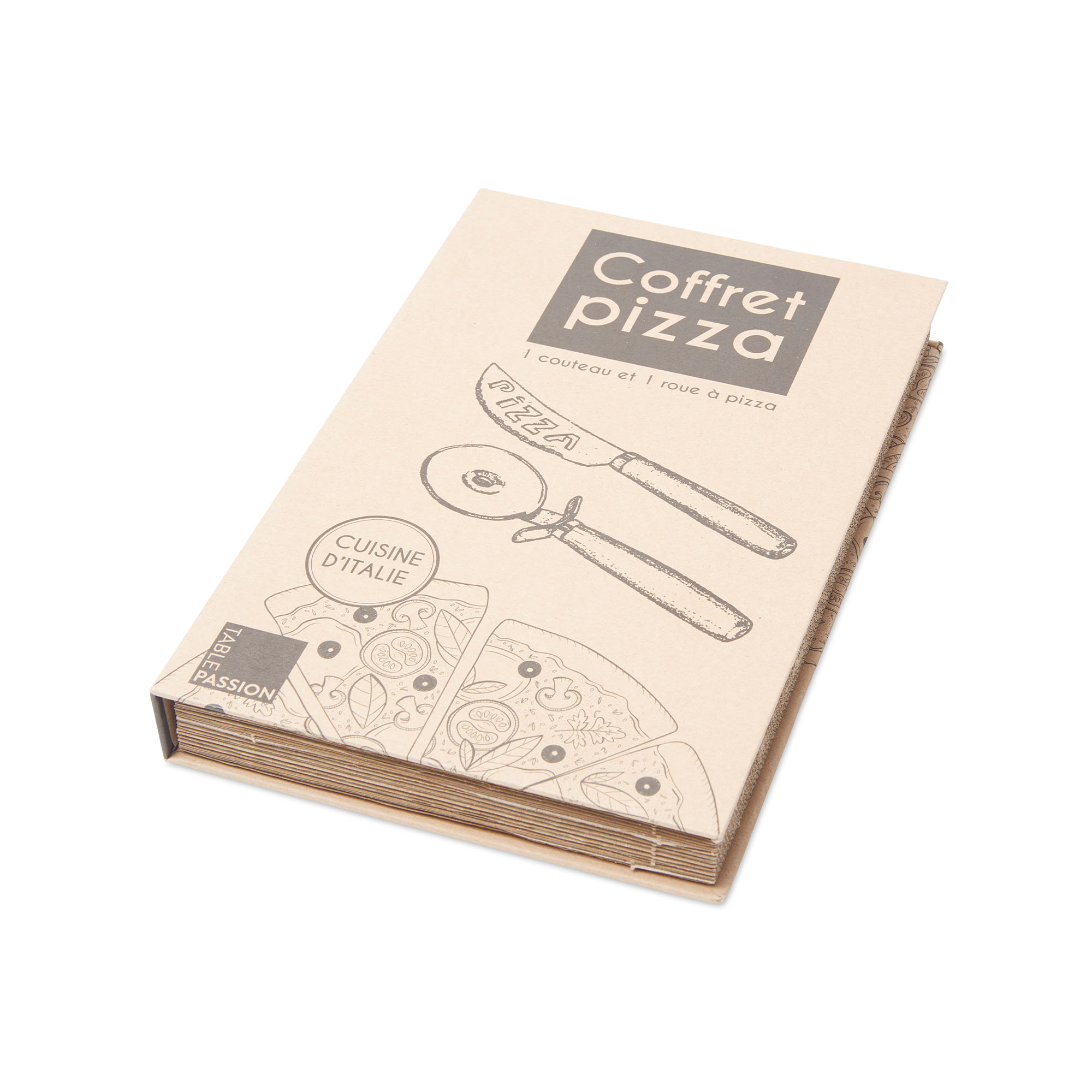 Set 2 accessori per taglio pizza, , large