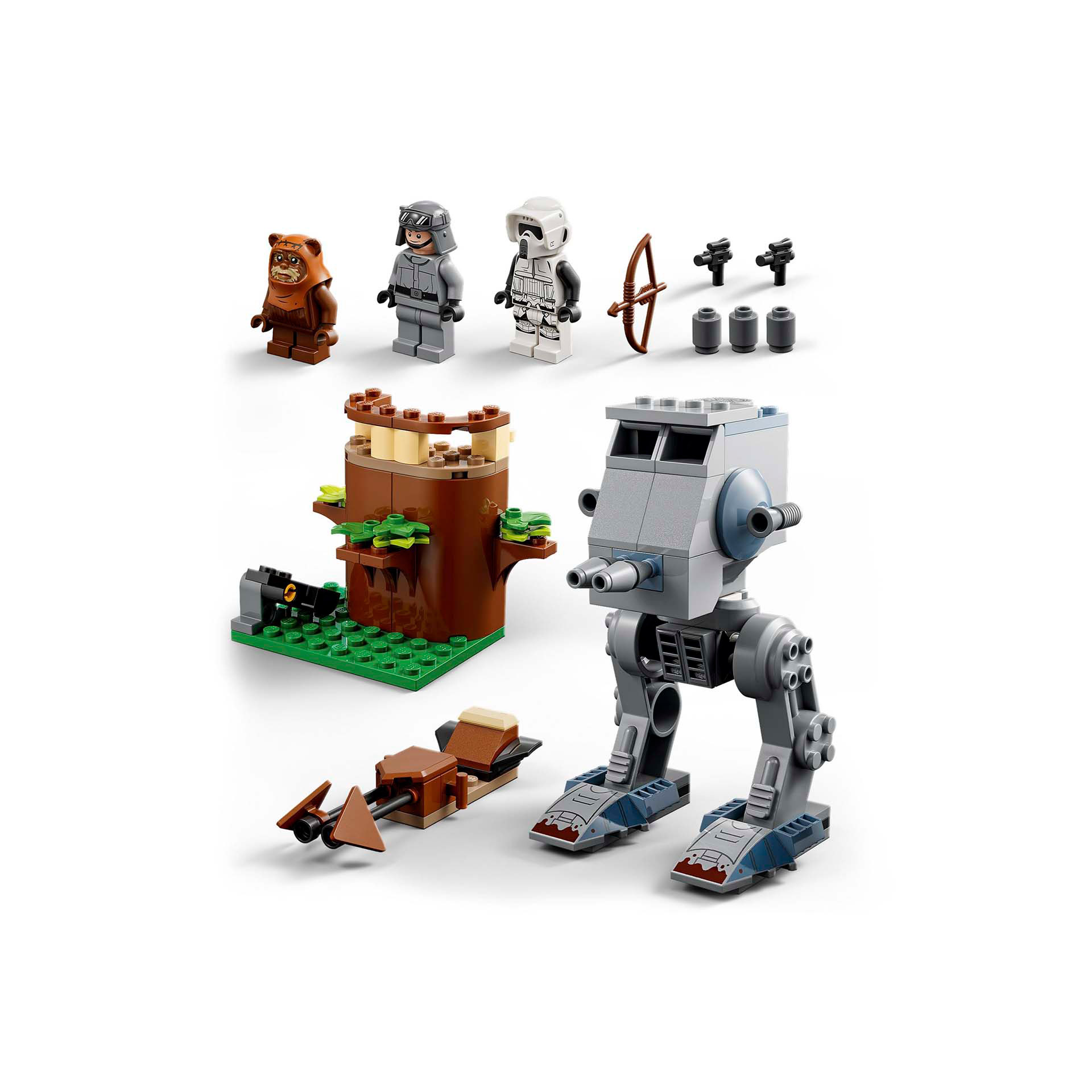 LEGO 75332 Star Wars AT-ST, Modellino da Costruire per Bambini in Età Prescolare 75332, , large