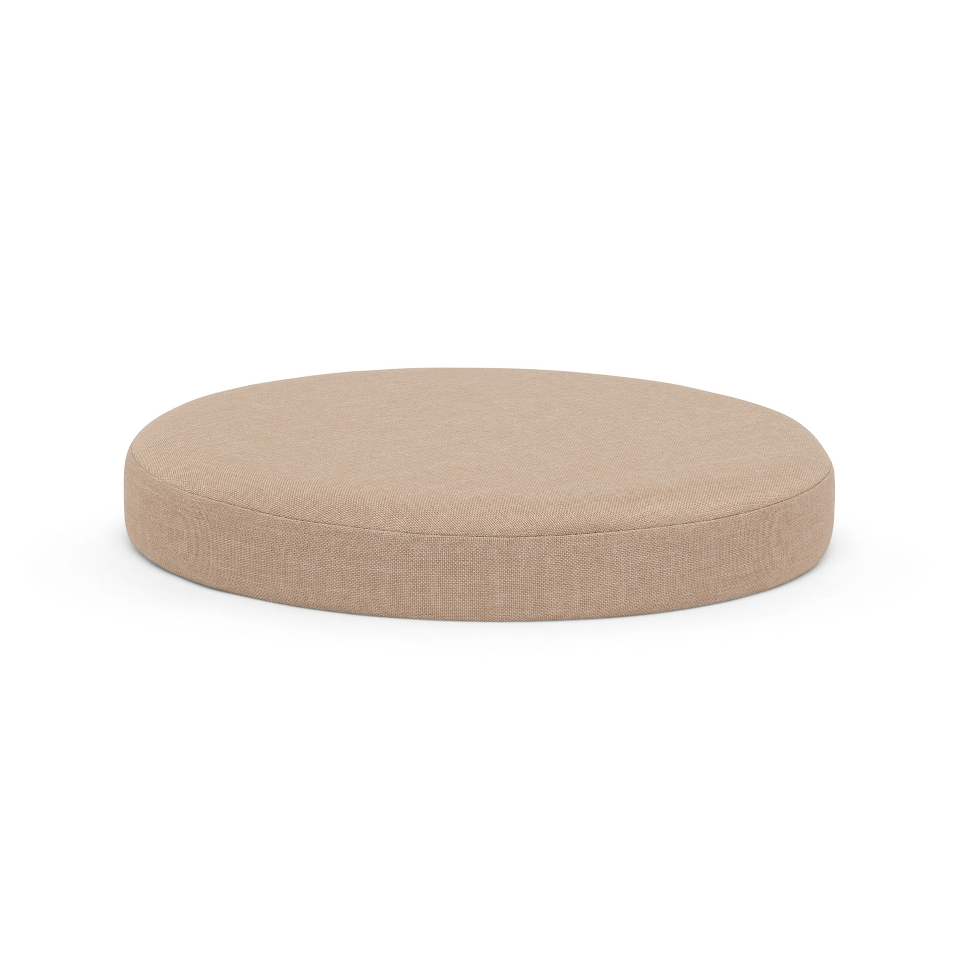 Pouf Contenitore Rotondo Pieghevole, , large