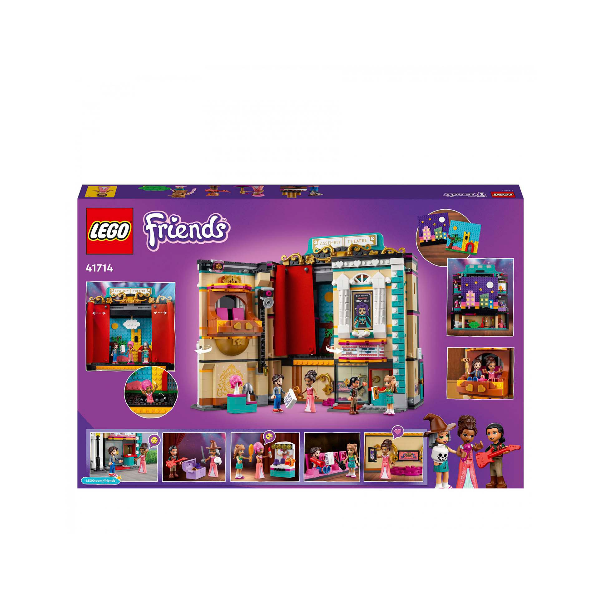 LEGO Friends La Scuola di Teatro di Andrea, Mini Bamboline Giocattolo con Access 41714, , large