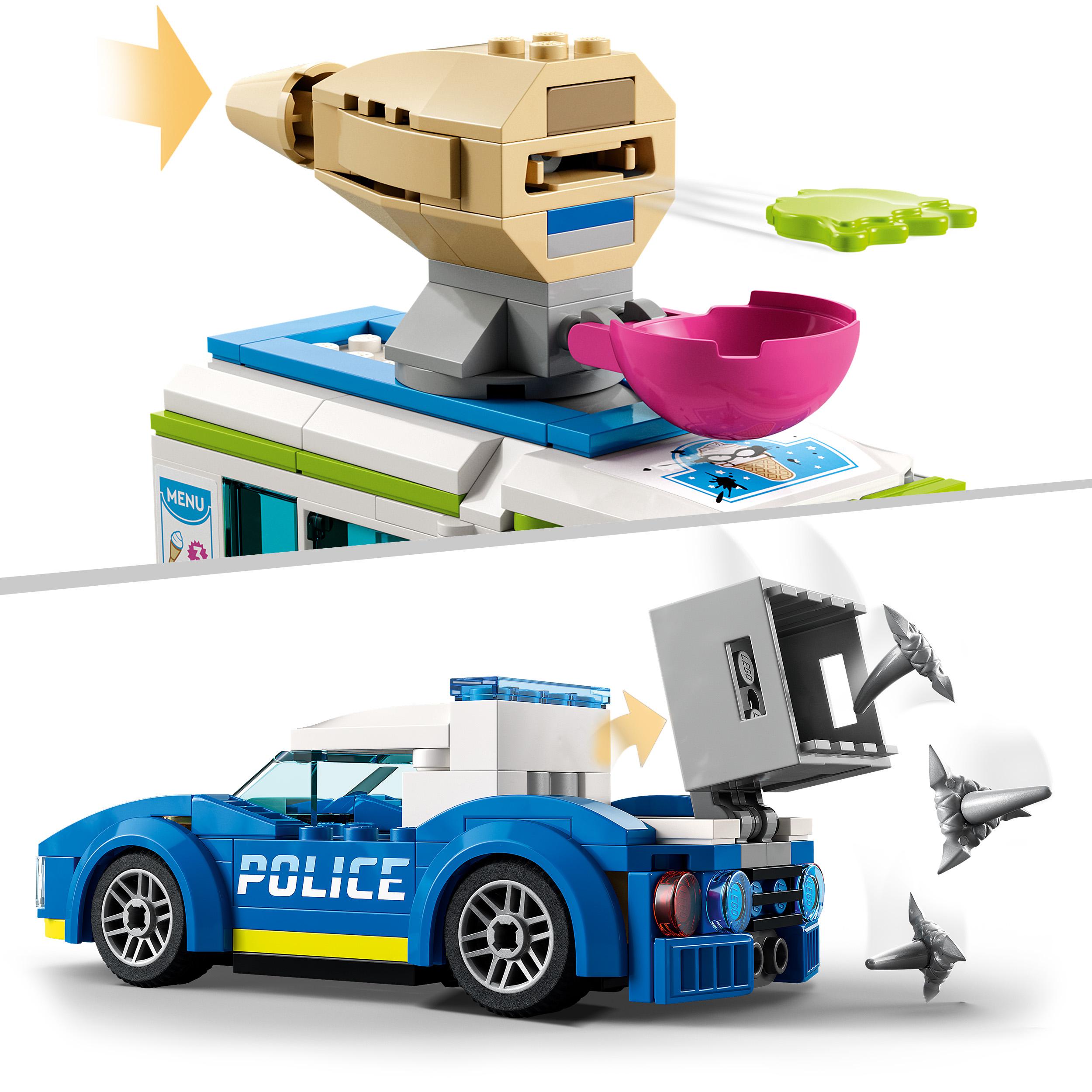 LEGO City Police Il Furgone dei Gelati e l'Inseguimento della Polizia, Set per 60314, , large