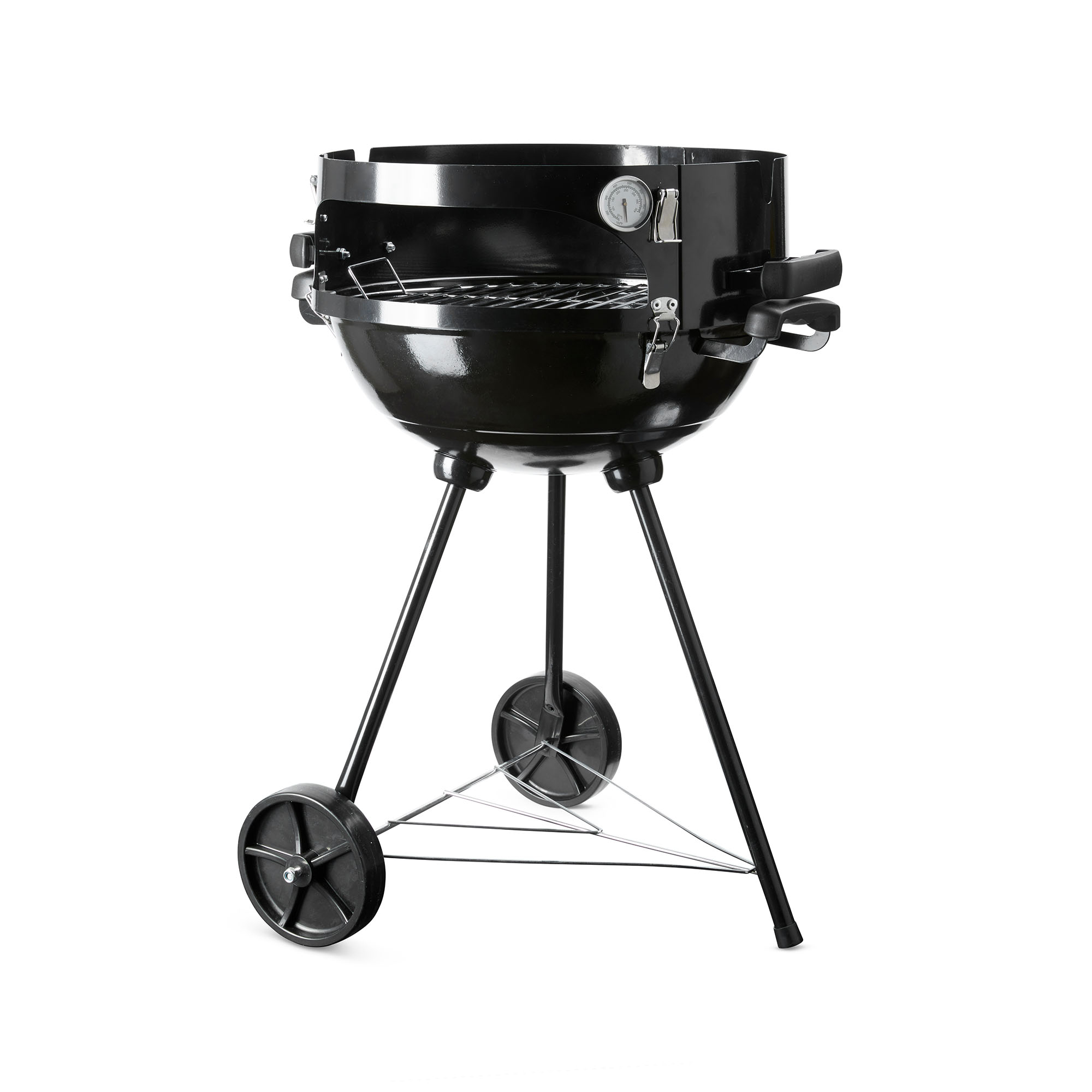 Barbecue con forno pizza, , large