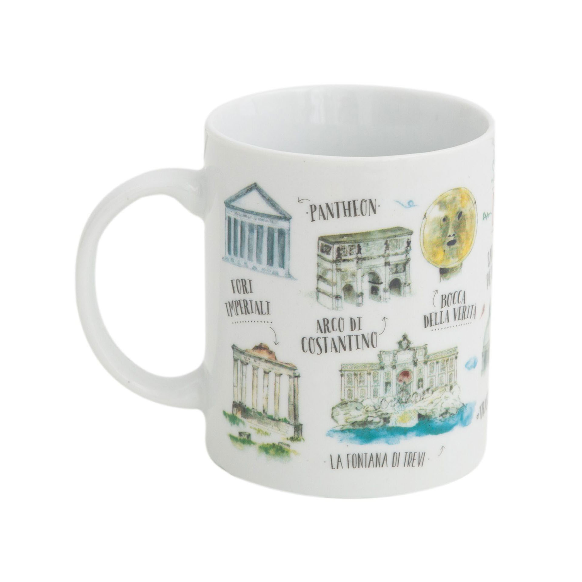 Tazza Lovely Streets - Ciò che mi fa innamorare di Roma - Mr. Wonderful, , large