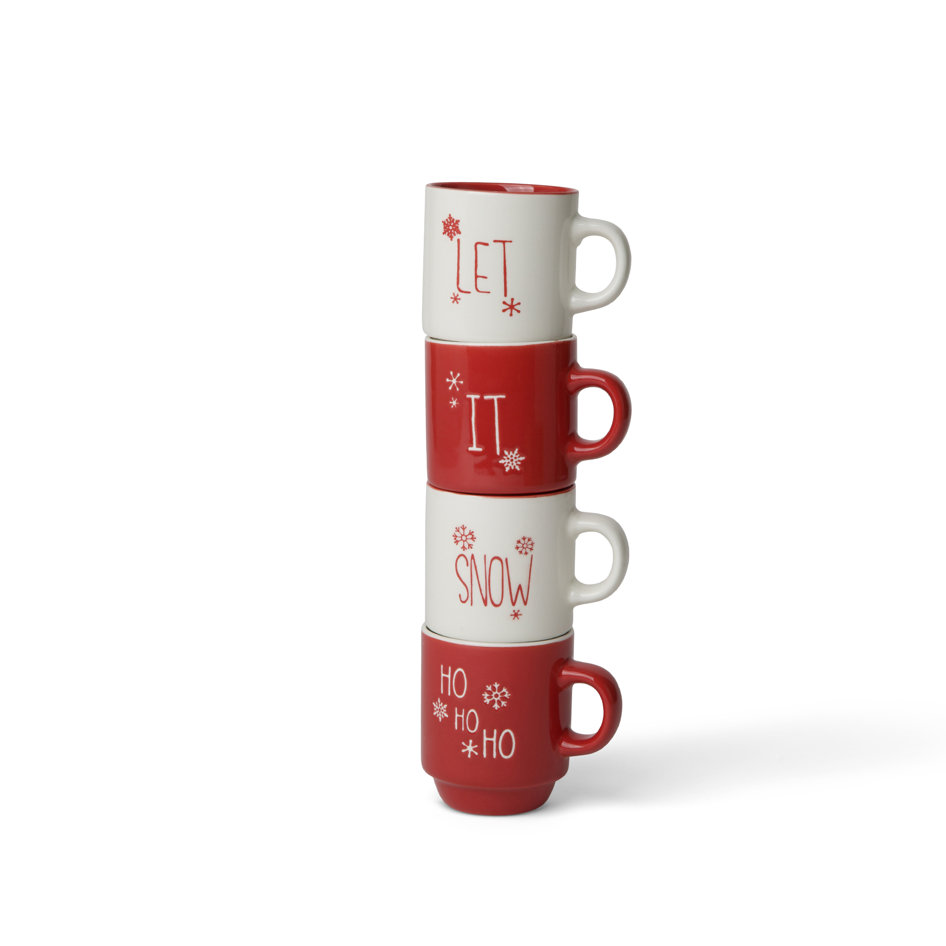 Tazzine Da Caffè Natalizie - Set Da 4 Pz., , large