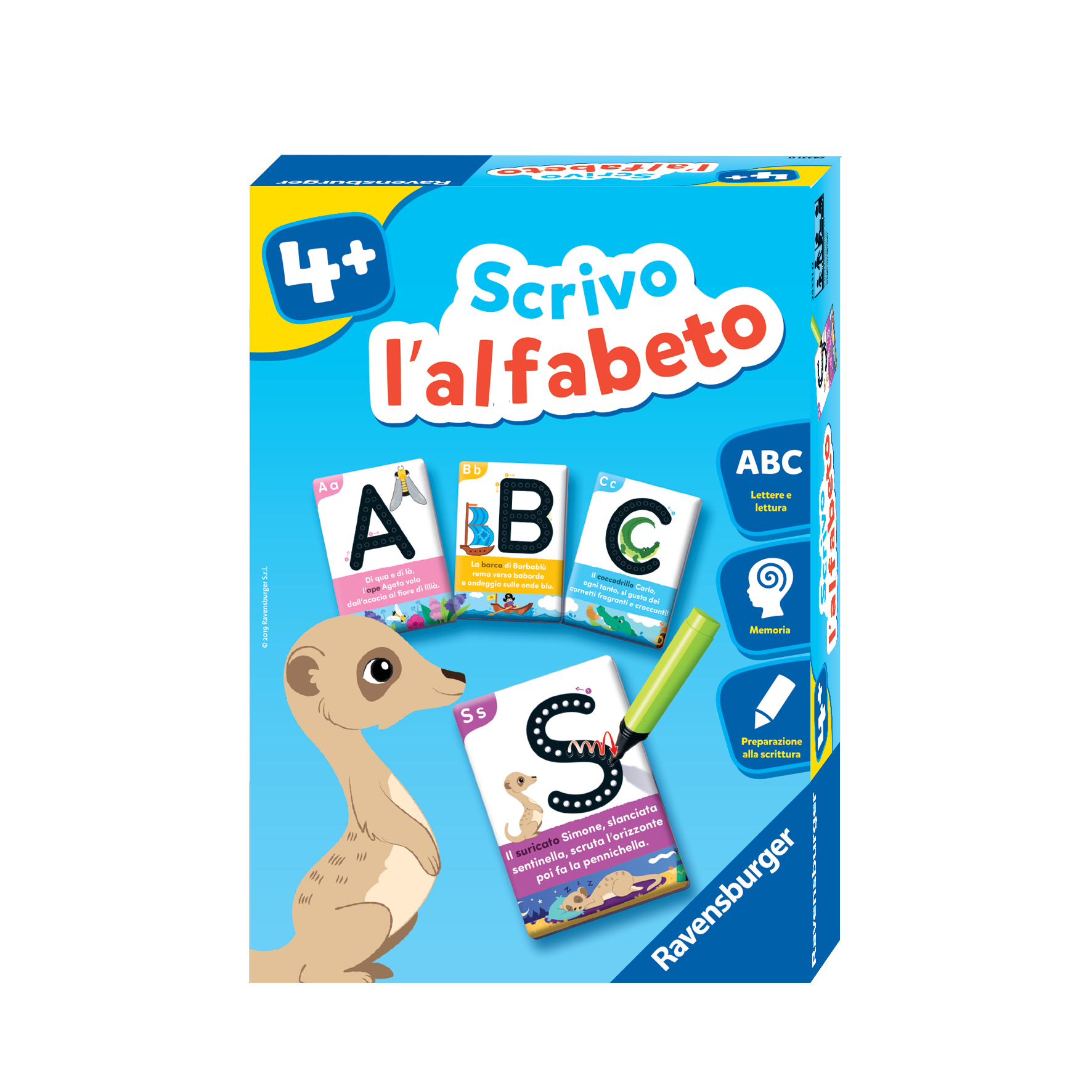 Ravensburger Gioco Educativo 24331 - Scrivo L'alfabeto, , large