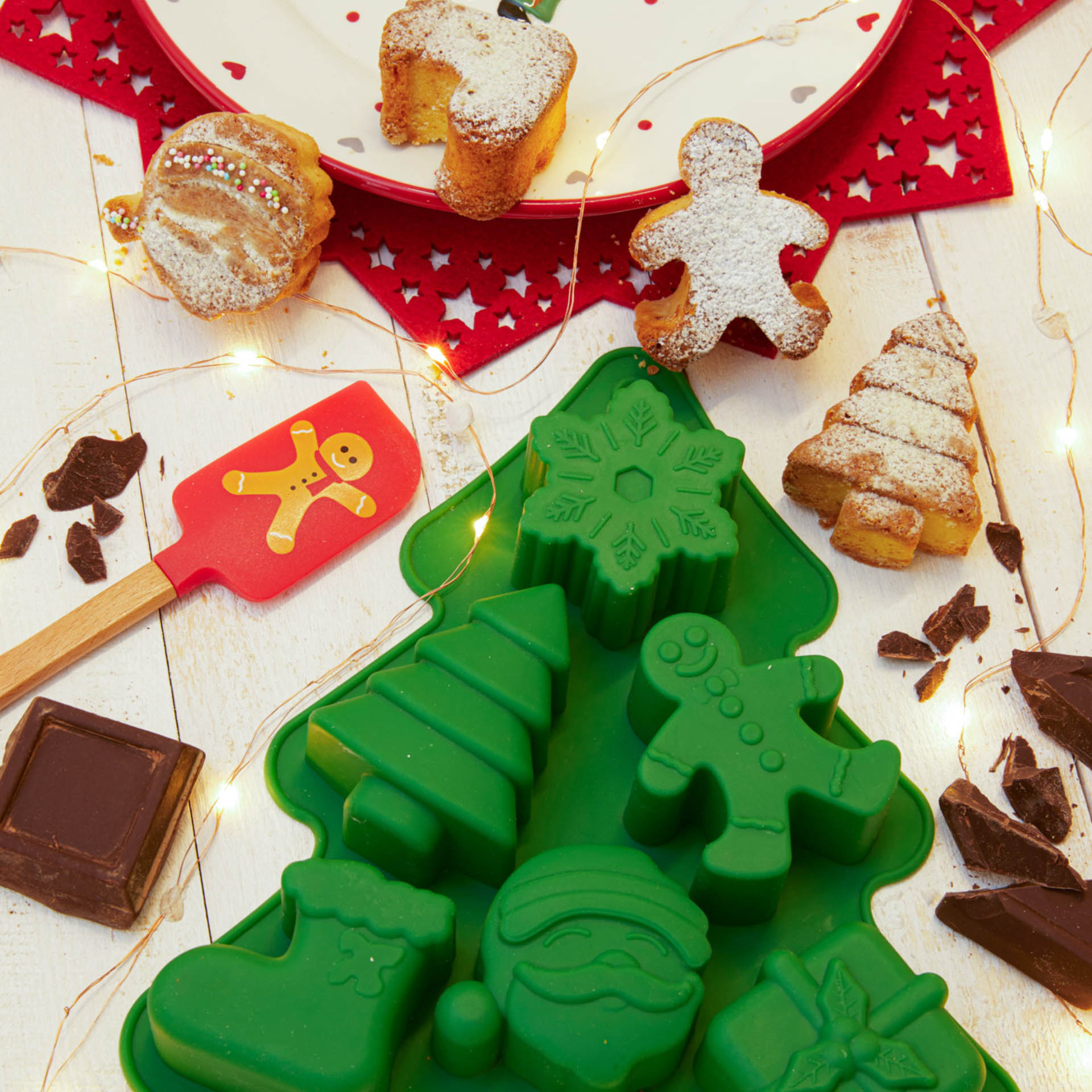 Set Per Dolci Abete, , large