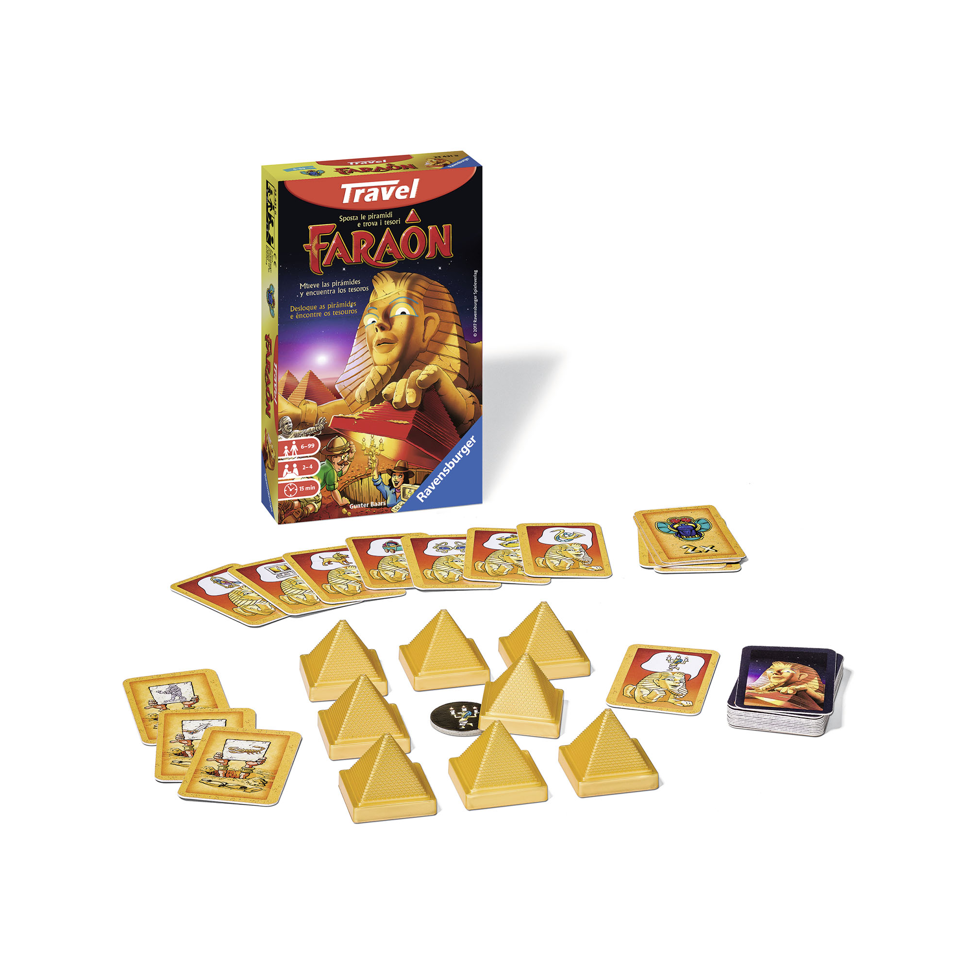 Ravensburger Gioco da viaggio 23431 - Faraon Travel, , large