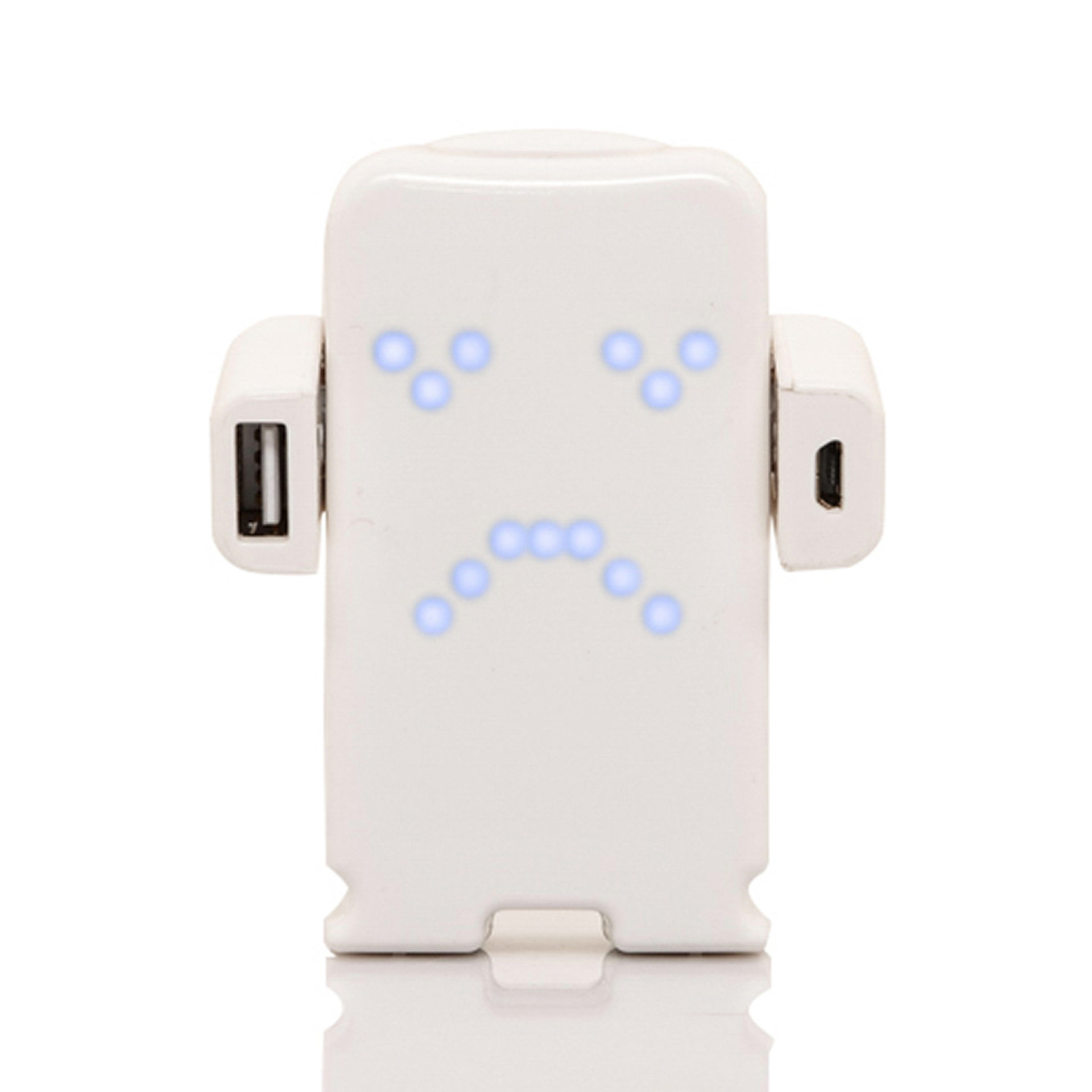 Power bank con indicatore di carica Mr Happy, , large