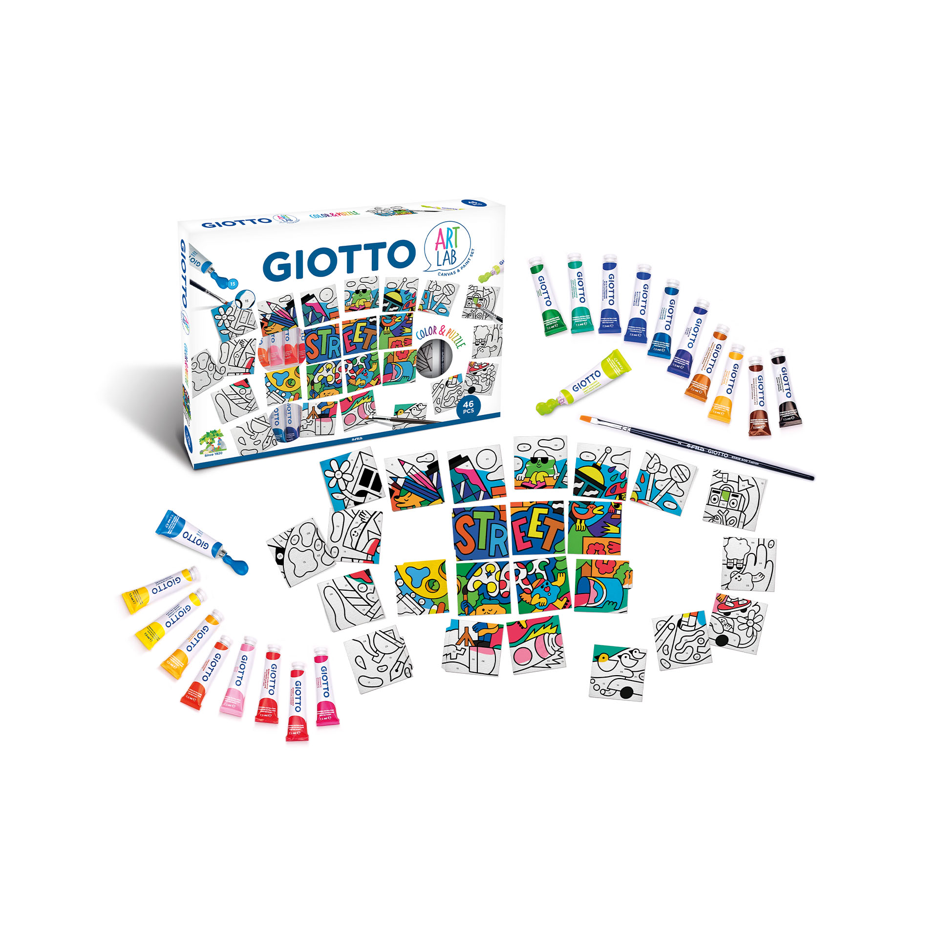 Giotto Art Lab Colors&Puzzle, , large