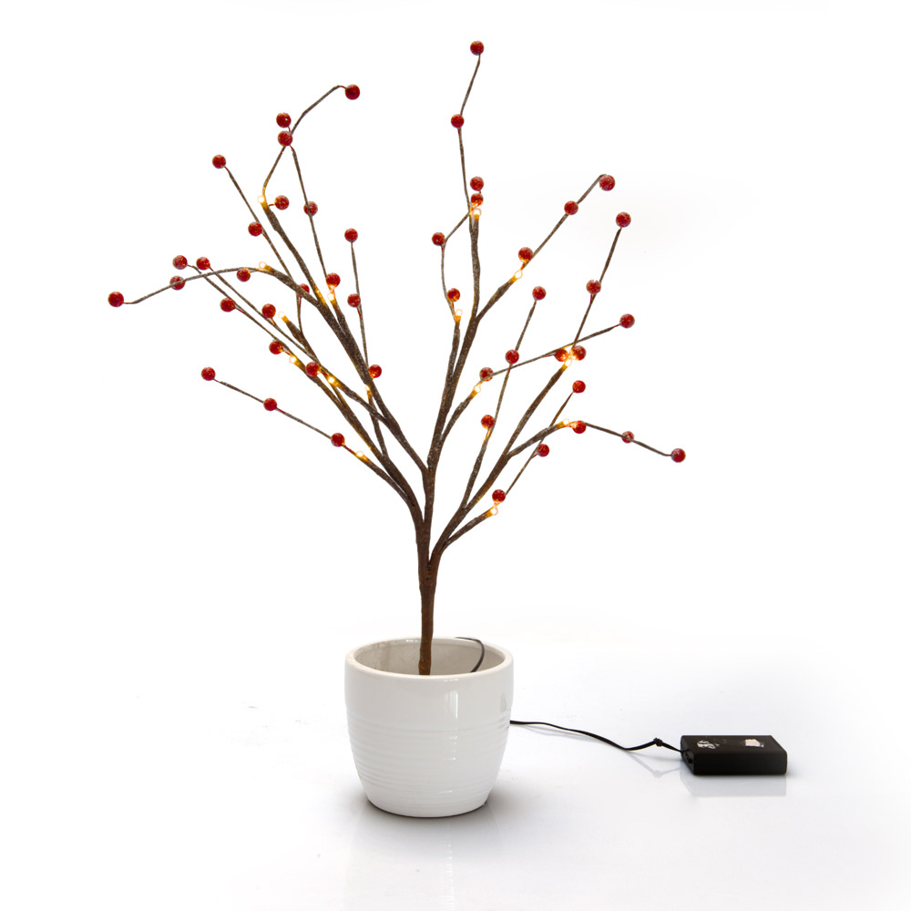 Ramo decorativo con 16 led, , large