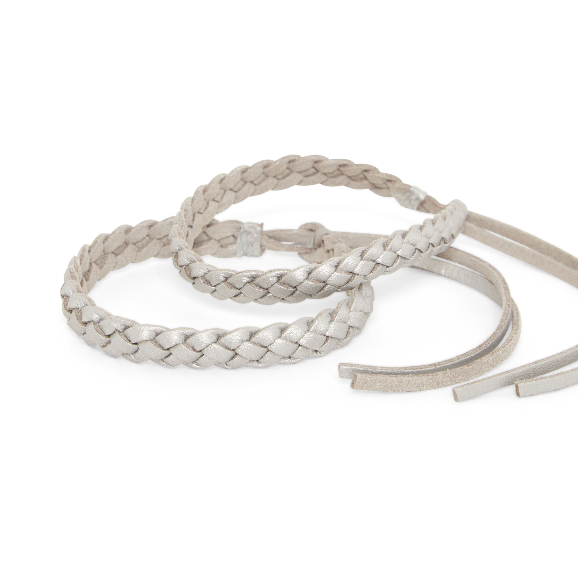 Bracciale anti insetti in similpelle set da 2 pz, , large