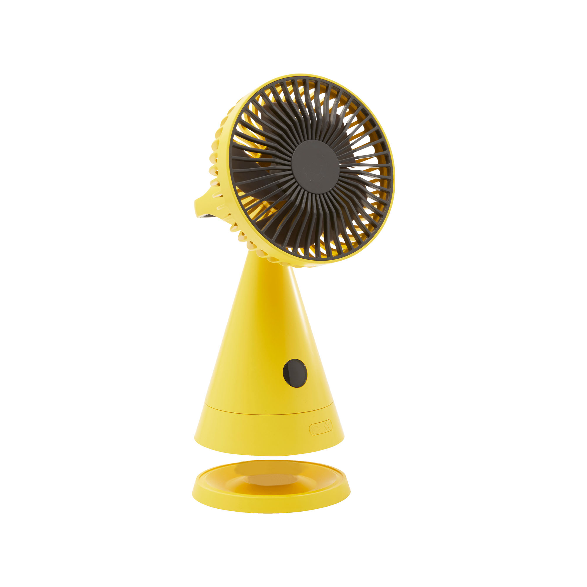 Ventilatore ricaricabile da tavolo con specchio, , large
