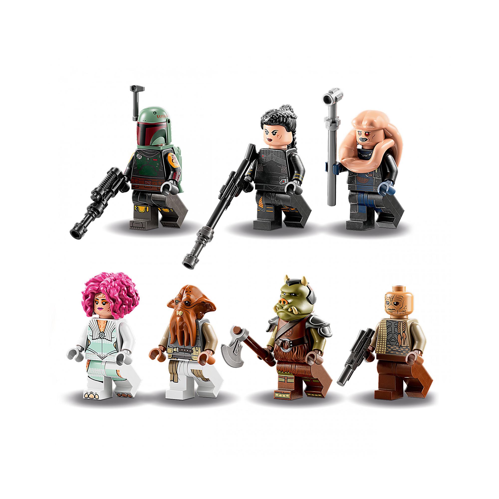 LEGO 75326 Star Wars La Sala del Trono di Boba Fett, Palazzo di Jabba con 7 Mini 75326, , large