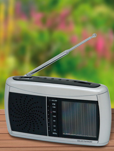 Radio ad energia solare, , large