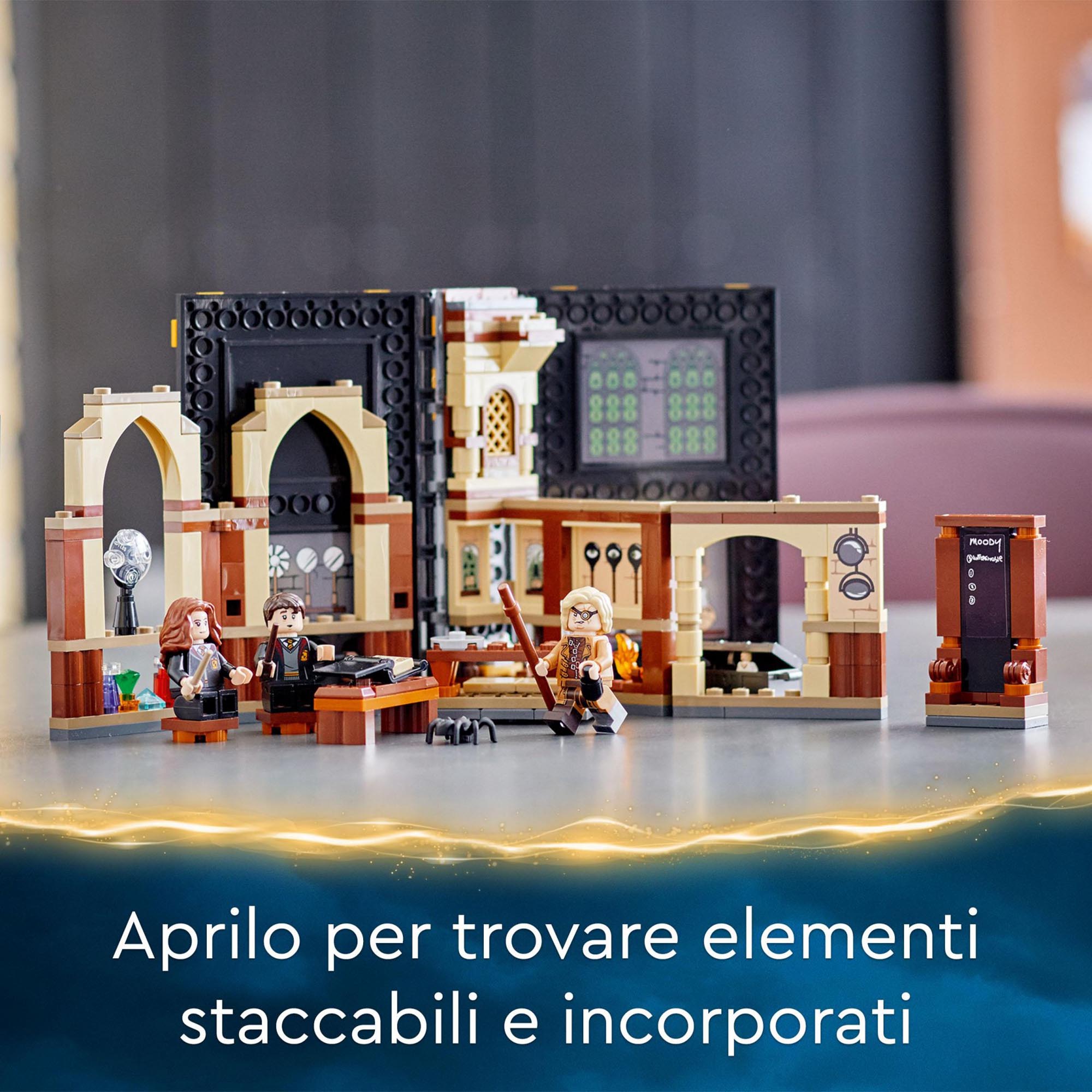 LEGO 76397 Harry Potter Lezione di Difesa a Hogwarts, Libro di Magia, Regalo da  76397, , large