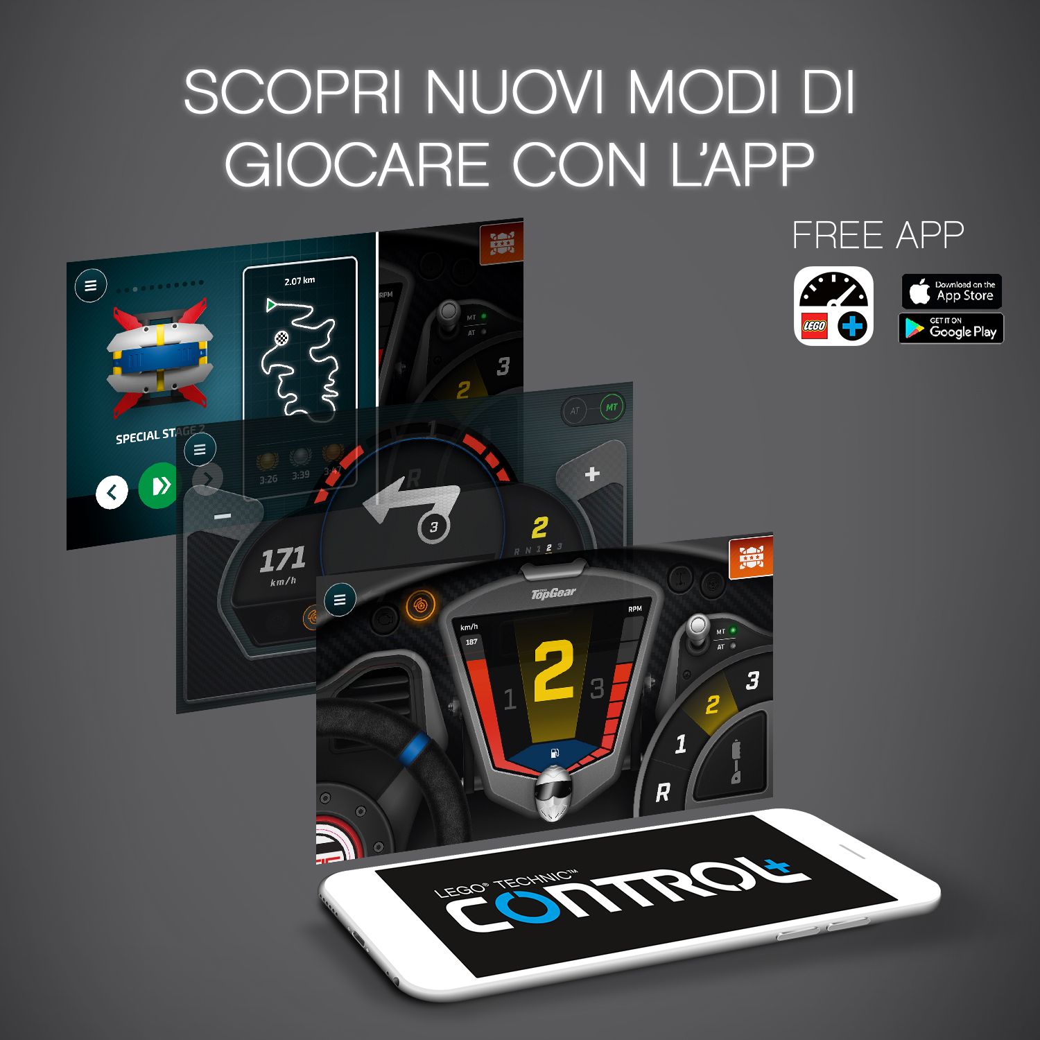 Auto da Rally Top Gear telecomandata 42109, , large