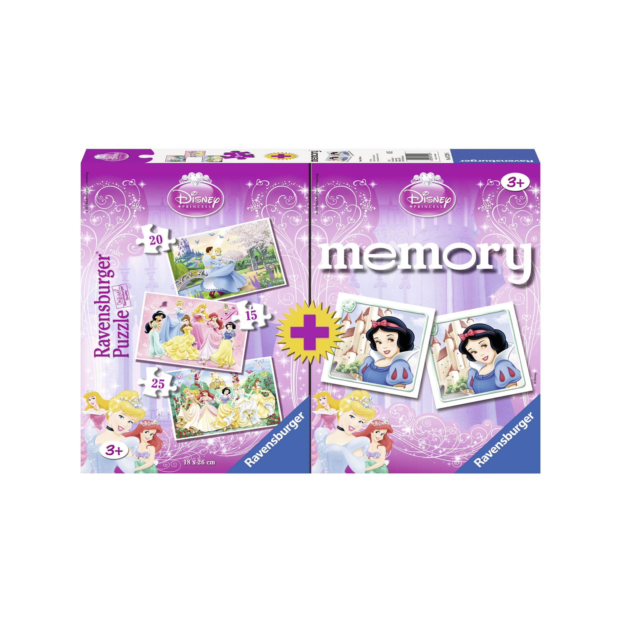 Ravensburger Multipack 07228 - Principesse Disney, , large