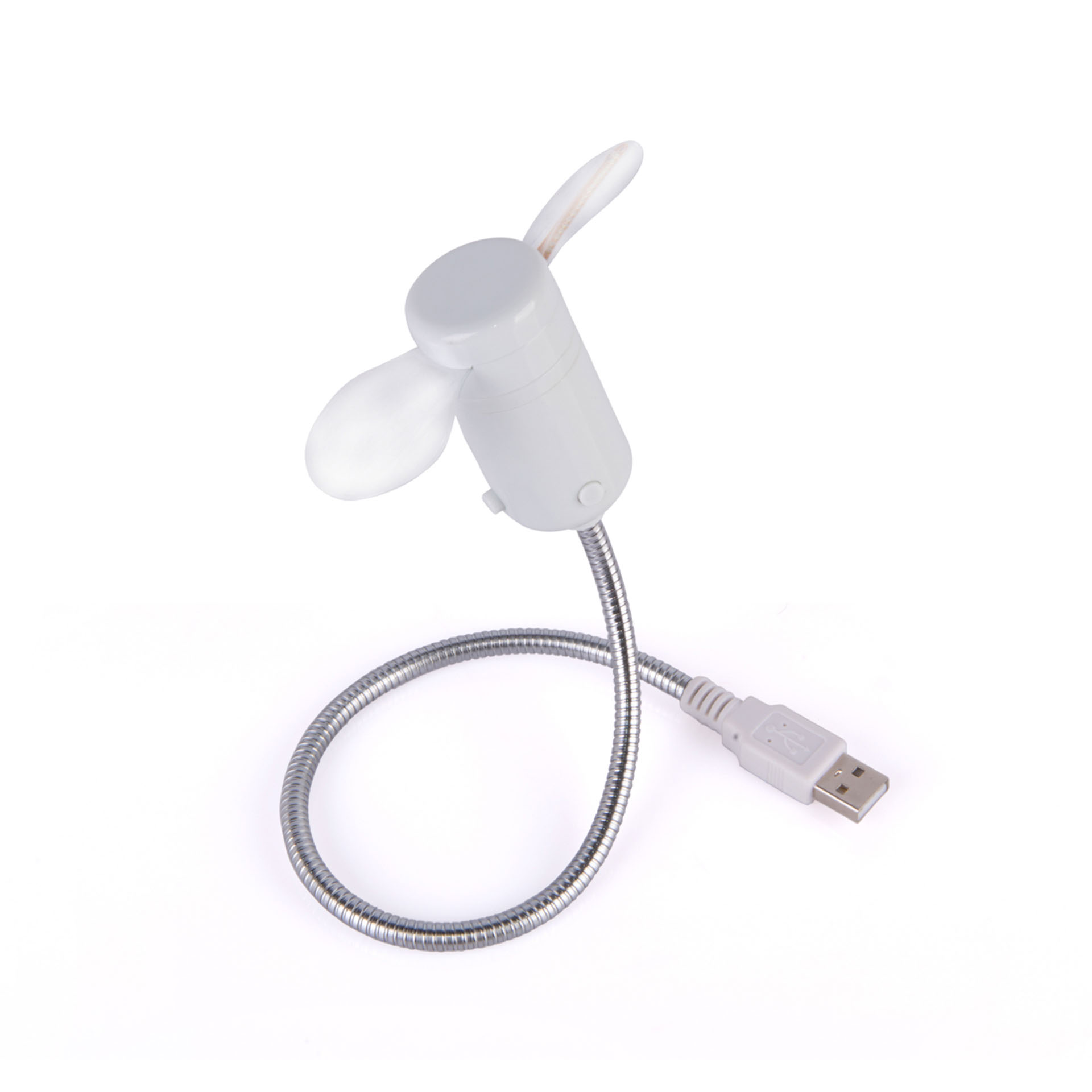 Ventilatore USB con orologio a led, , large