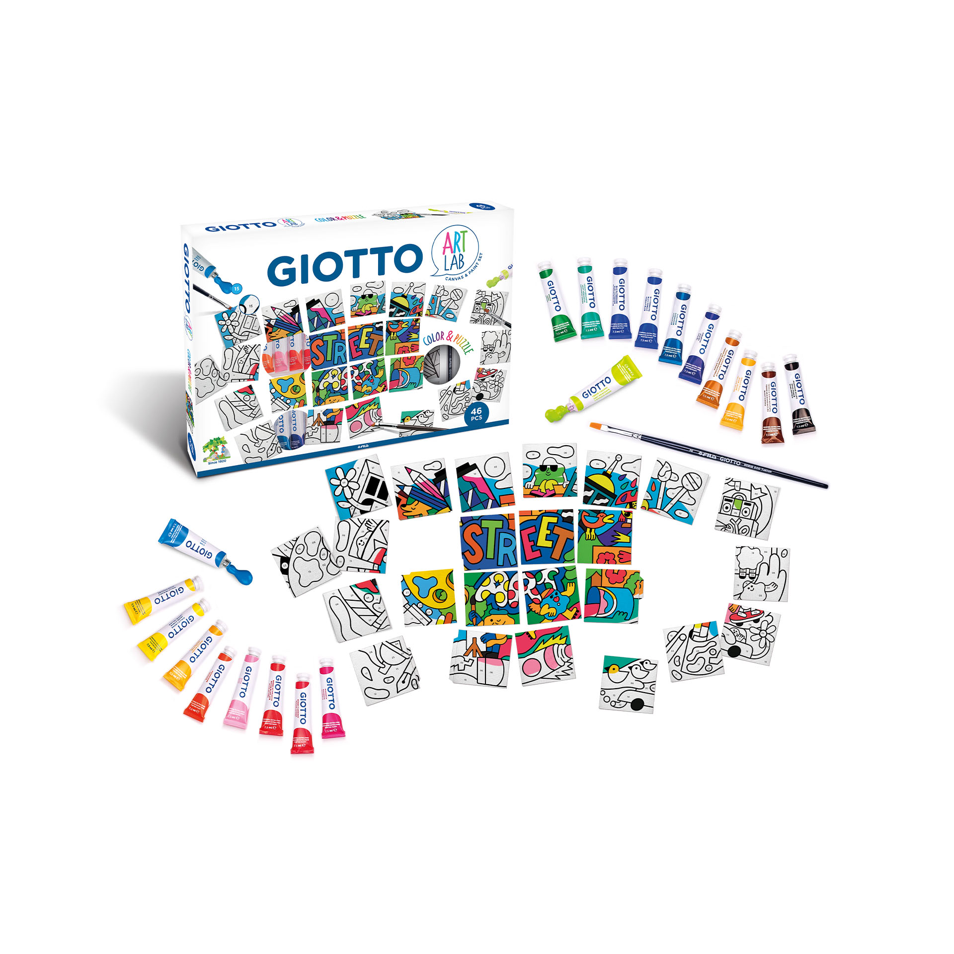 Giotto Art Lab Colors&puzzle, , large