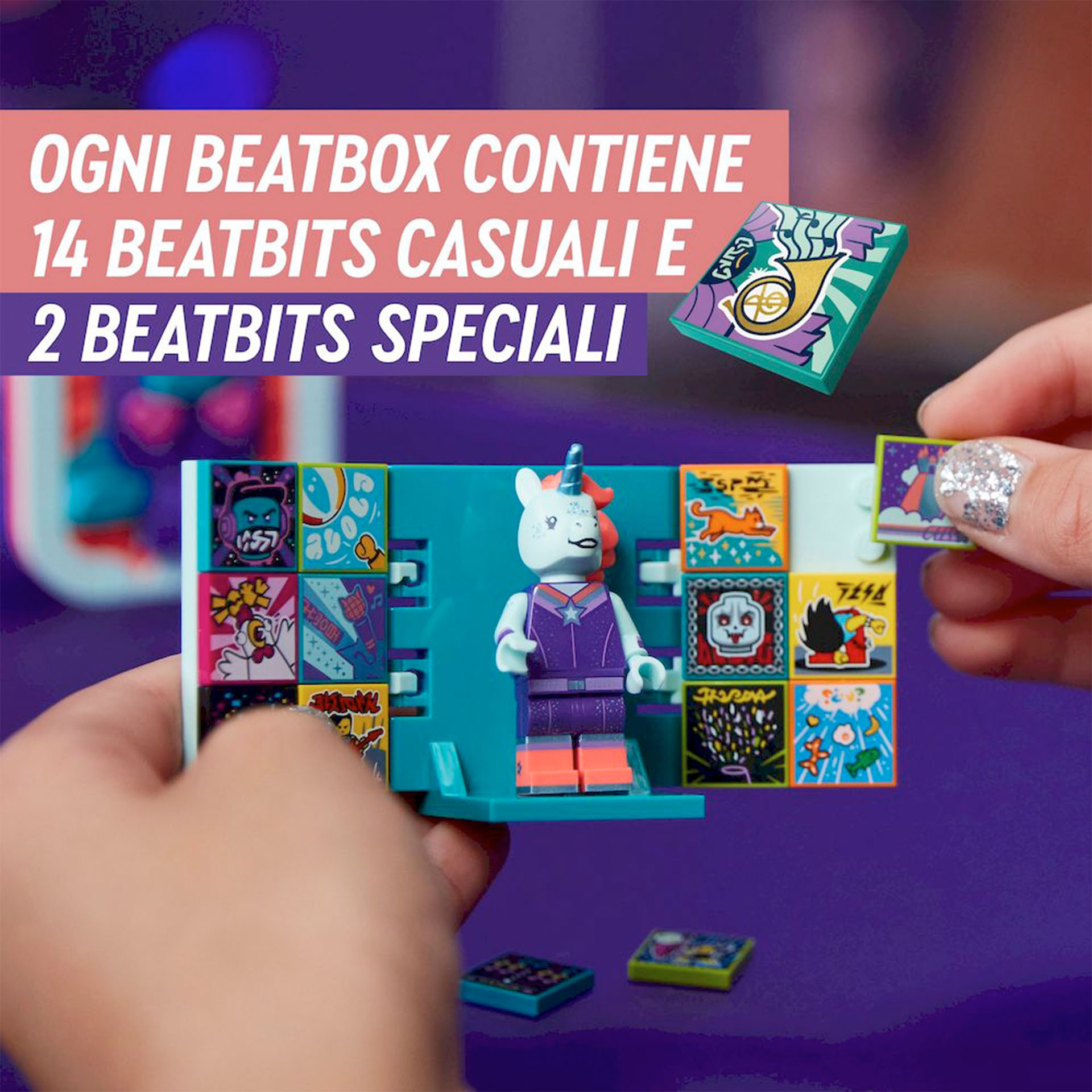 LEGO VIDIYO Unicorn DJ BeatBox 43106, , large