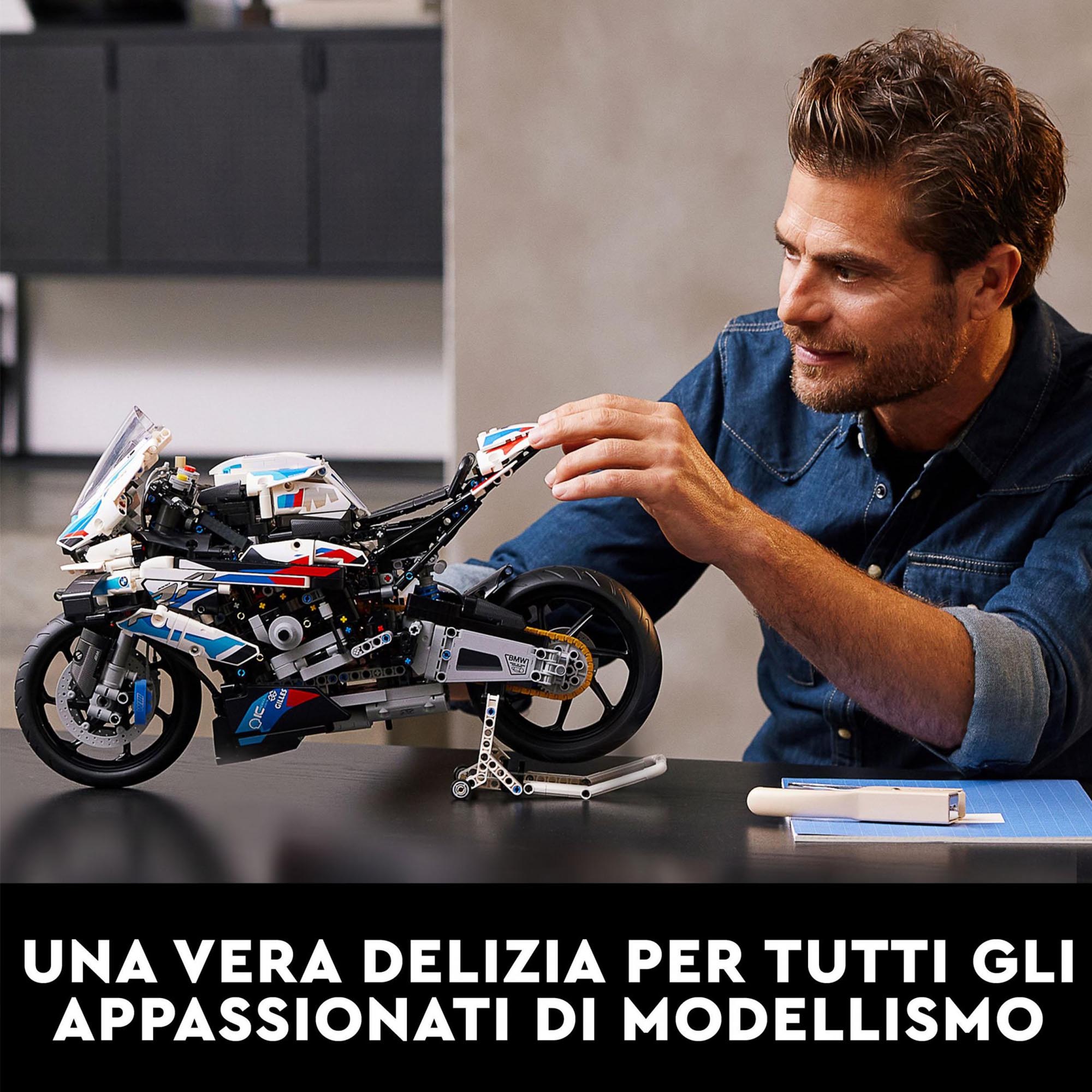 LEGO 42130 Technic BMW M 1000 RR, Moto per Adulti da Costruire, Idea Regalo da C 42130, , large