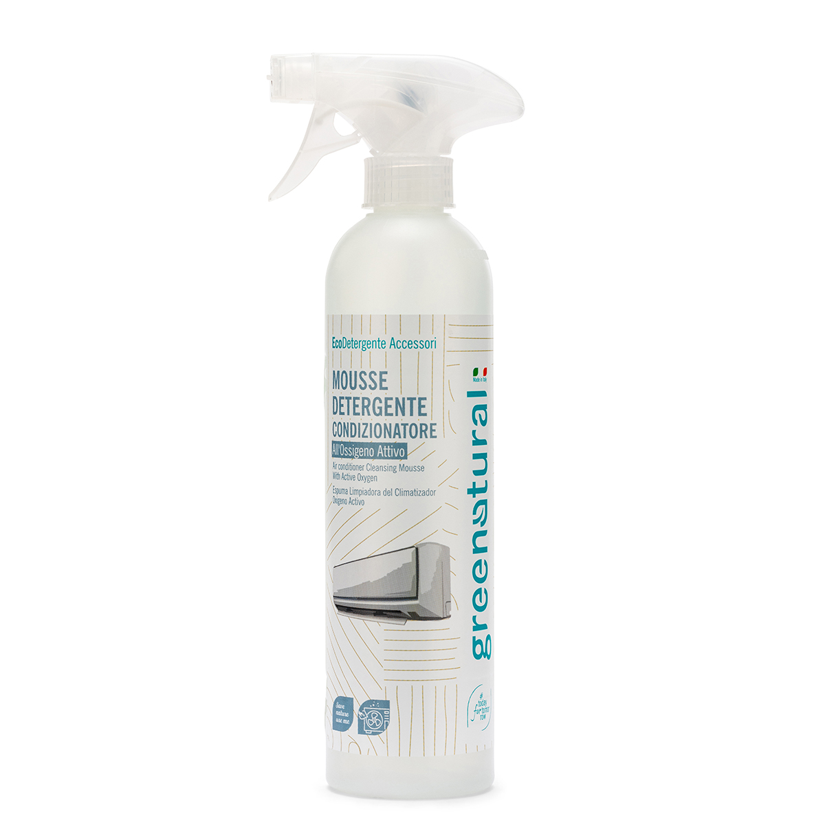 Mousse Detergente Condizionatore - 500 Ml, , large