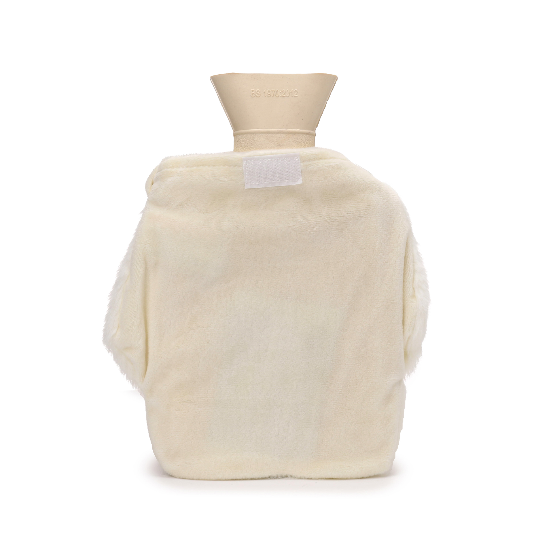 Borsa D'acqua Calda Peluche - Orso Bianco, , large